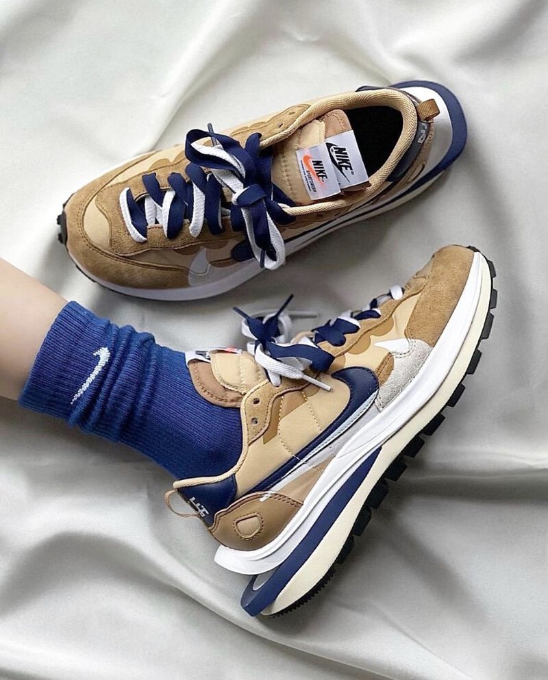 Sacai x Nike Vaporwaffle Sesame