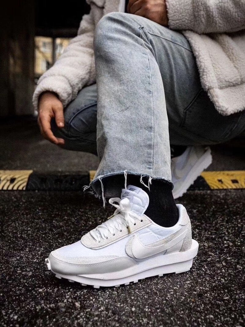 Nike x Sacai LDVWaffle WhiteNylon (BV0073101)