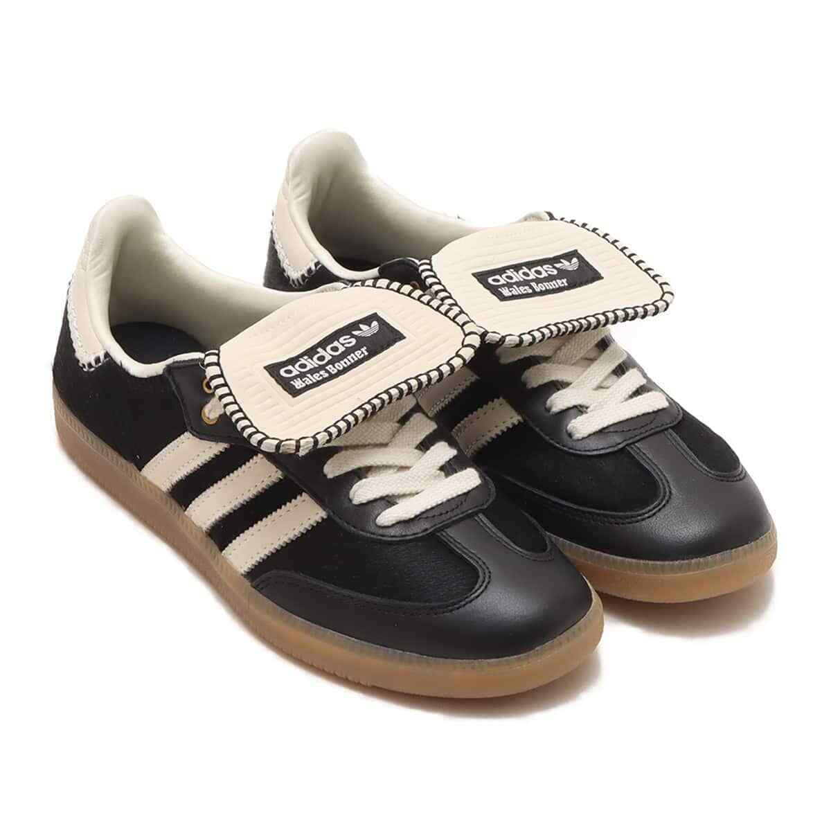 Wales Bonner adidas Samba Pony Tonal Low Core Black (IE0580)