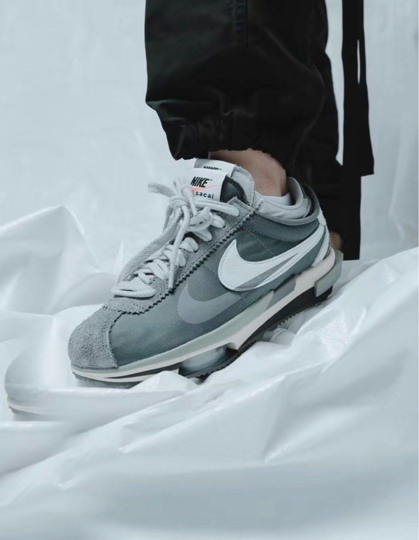 Sacai x Nike Zoom Cortez Iron Grey (DQ0581001)